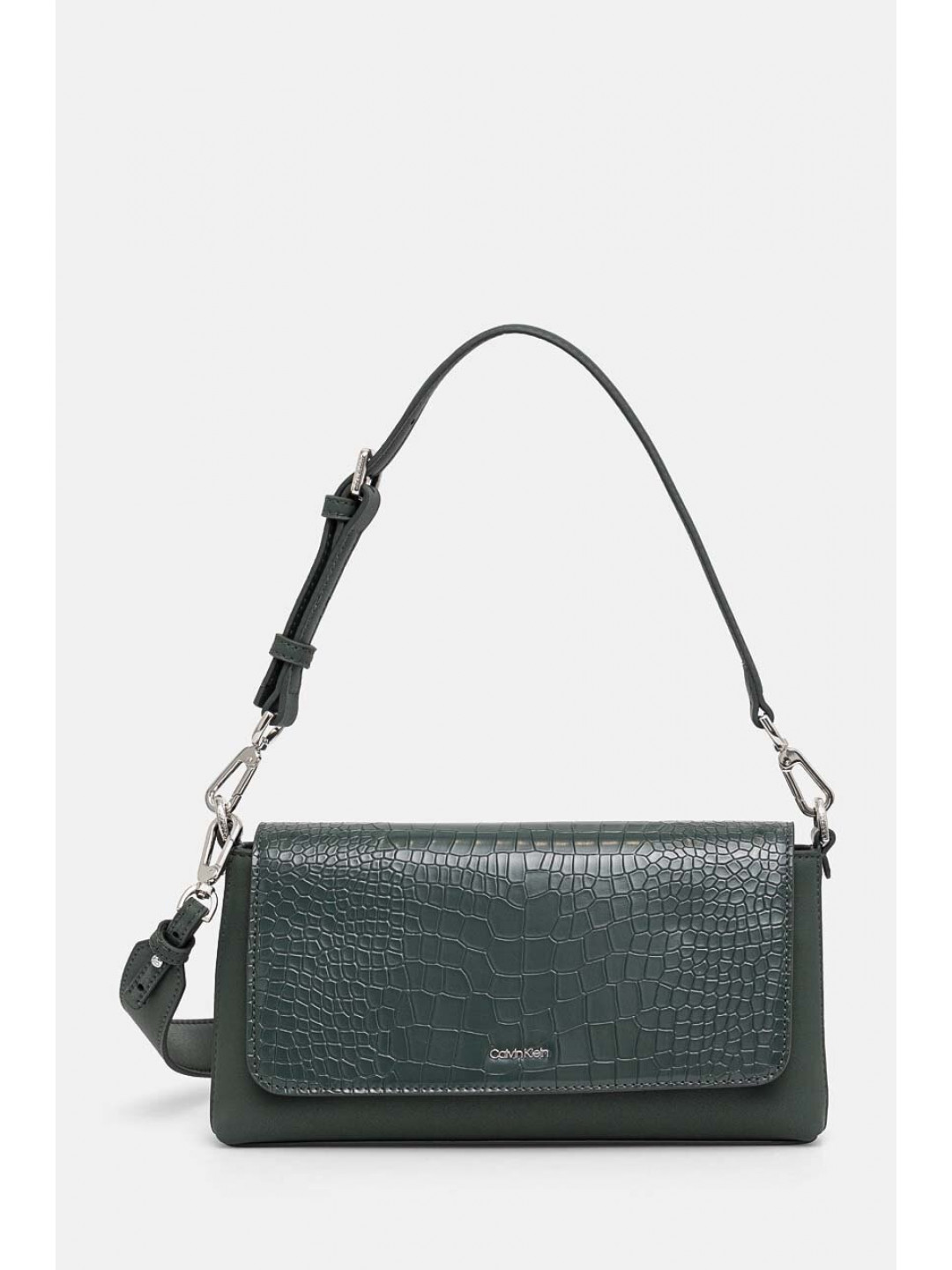 Kabelka Calvin Klein zelená barva K60K612111